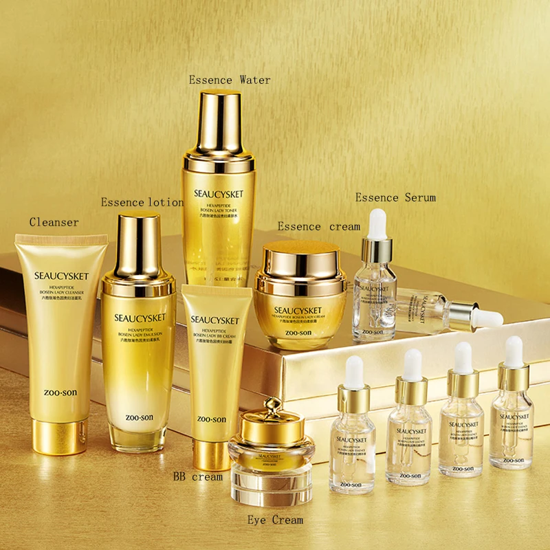 12 Piece Set Hexapeptide Deep Replenishment Delaying Senescence Smoothing Skin Care Product For Women Refreshing Moisturizing
12 Piece Set Hexapeptide Deep Replenishment Delaying Senescence Smoothing Skin Care Product For Women Refreshing Moisturizing