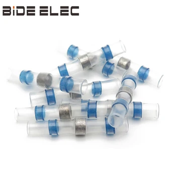 SST-31 50Pcs Blue Waterproof Solder Seal Heat Shrink Wire Connector Sopoby Solder Weather Proof Butt Connectors BIDE ELEC
SST-31 50Pcs Blue Waterproof Solder Seal Heat Shrink Wire Connector Sopoby Solder Weather Proof Butt Connectors BIDE ELEC