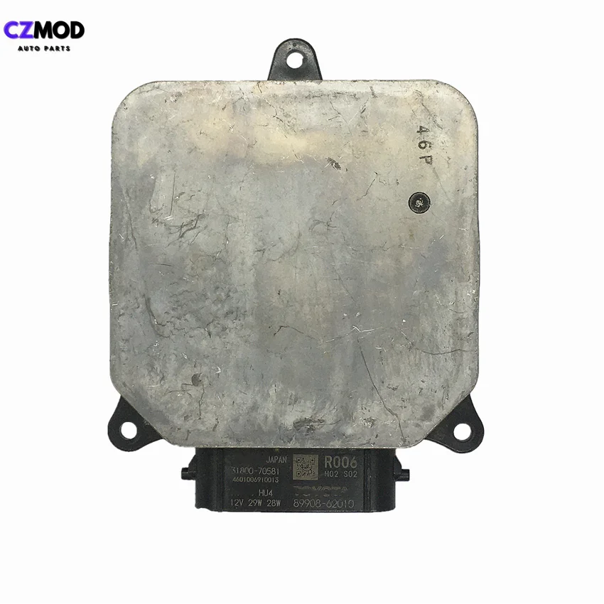CZMOD Original 89908-62010 R006 12V Used Right side LED Headlight Control Module 31800-70581 89908 62010 R006 car accessories
CZMOD Original 89908-62010 R006 12V Used Right side LED Headlight Control Module 31800-70581 89908 62010 R006 car accessories