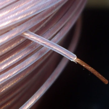 Monocrystalline copper wire audio cable speaker wire outer diameter 2.8mm Telflon jacket power cord
Monocrystalline copper wire audio cable speaker wire outer diameter 2.8mm Telflon jacket power cord