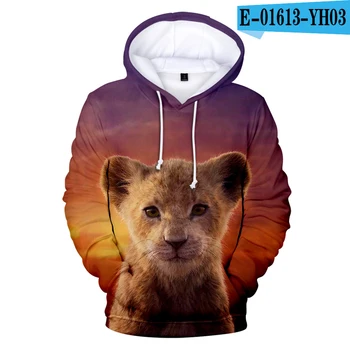 2020 3D Film Glory Kingdom King The Lion King Simba 3D Cartoon Hoodies Sweatshirt Kids Boy Harajuku Hoodie Children Warm Clothes
2020 3D Film Glory Kingdom King The Lion King Simba 3D Cartoon Hoodies Sweatshirt Kids Boy Harajuku Hoodie Children Warm Clothes