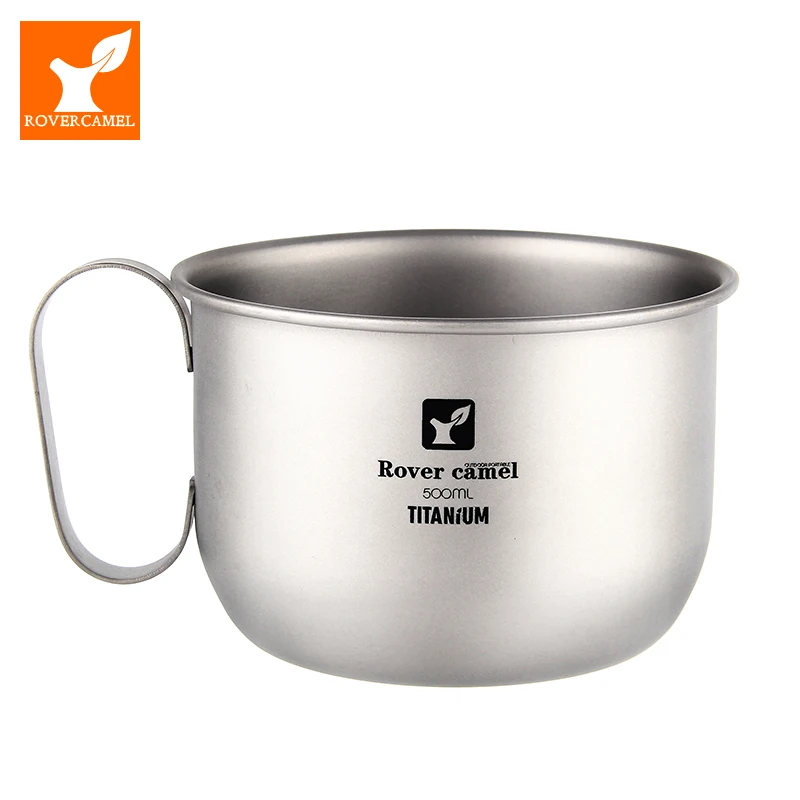 Rover Camel Light Weight 500 ML Outdoor Titanium Cup Mug Tableware Camping Coffee Tea Mug Cup Picnic Water Cup 
Rover Camel Light Weight 500 ML Outdoor Titanium Cup Mug Tableware Camping Coffee Tea Mug Cup Picnic Water Cup