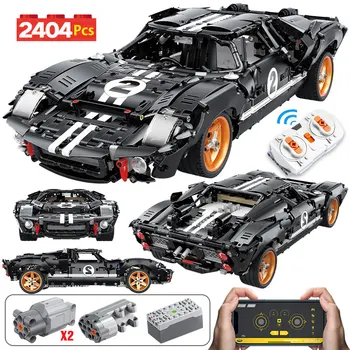 2404pcs Creator MOC RC /non-RC Racing Car Building Blocks City Technic Remote Control Sports Vehicle Model Bricks Toys for Boys
2404pcs Creator MOC RC /non-RC Racing Car Building Blocks City Technic Remote Control Sports Vehicle Model Bricks Toys for Boys