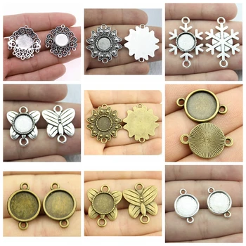 4 Pieces 12mm Round Double Hole Glass Cabochon Base Setting Pendant Tray For Jewelry Diy Making
4 Pieces 12mm Round Double Hole Glass Cabochon Base Setting Pendant Tray For Jewelry Diy Making