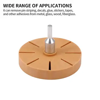 Car Eraser Wheel Smooth Power Drill Adapter Decal Removal Paint Repair Rubber Effective Practical Quick Pinstripe 
Car Eraser Wheel Smooth Power Drill Adapter Decal Removal Paint Repair Rubber Effective Practical Quick Pinstripe