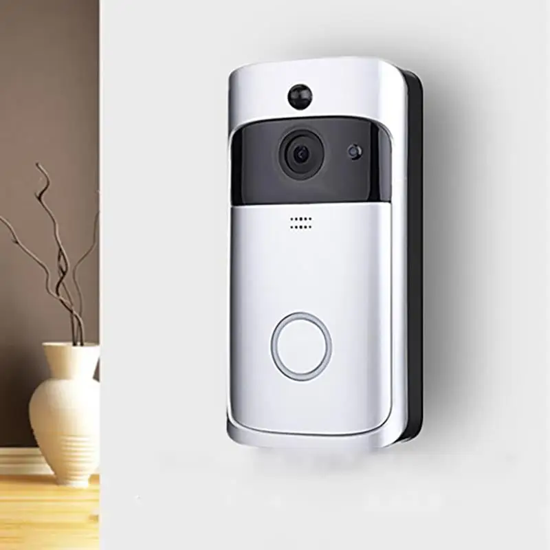 Smart Door Bell RF Wireless Ring Doorbell WiFi Visual Camera Phone Anti-theft Alarm Home Security Timbre
Smart Door Bell RF Wireless Ring Doorbell WiFi Visual Camera Phone Anti-theft Alarm Home Security Timbre