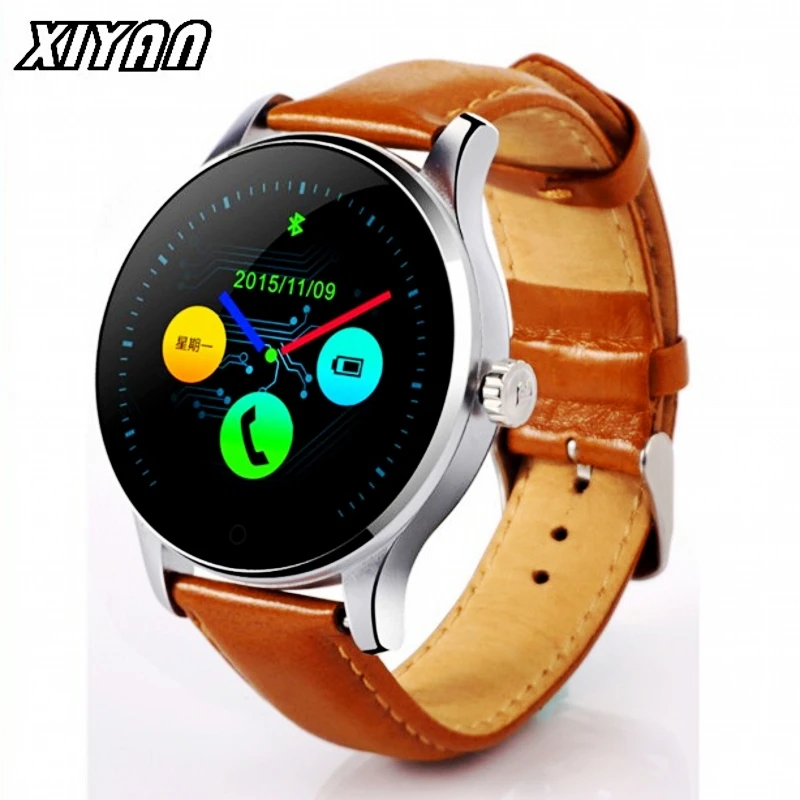 K88H Smart Watch IOS Android Heart Rate Monitor Watch 1.22 Inch IPS Round Screen Bluetooth SmartWatch For iphone X huawei xiaomi
K88H Smart Watch IOS Android Heart Rate Monitor Watch 1.22 Inch IPS Round Screen Bluetooth SmartWatch For iphone X huawei xiaomi