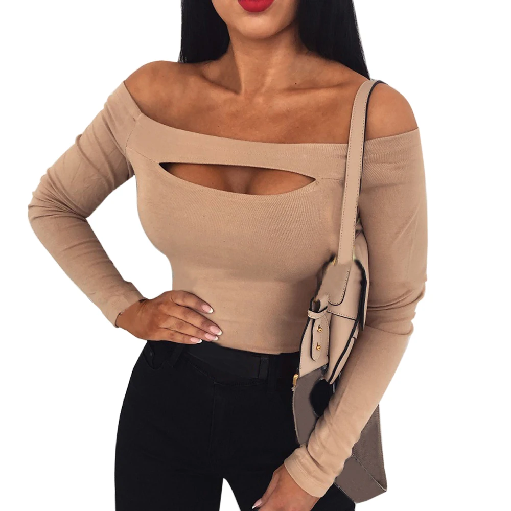 MoneRffi 2020 New Women Sexy Off Shoulder Blouse Long Sleeve Stretch Jumper Shirts Office Lady Hollow Solid Color Slash Neck Top
MoneRffi 2020 New Women Sexy Off Shoulder Blouse Long Sleeve Stretch Jumper Shirts Office Lady Hollow Solid Color Slash Neck Top