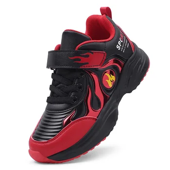 SKHEK childrens shoes PU Leather children girl shoes kids sneakers black shoes for children Black Red children shoes boys
SKHEK childrens shoes PU Leather children girl shoes kids sneakers black shoes for children Black Red children shoes boys