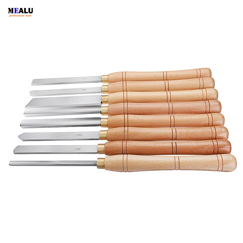 High Speed Steel Lathe Chisel Wood Turning Tools Lathe Cutter Tools With Wood lathe Tool Holder Woodworking Tool
High Speed Steel Lathe Chisel Wood Turning Tools Lathe Cutter Tools With Wood lathe Tool Holder Woodworking Tool