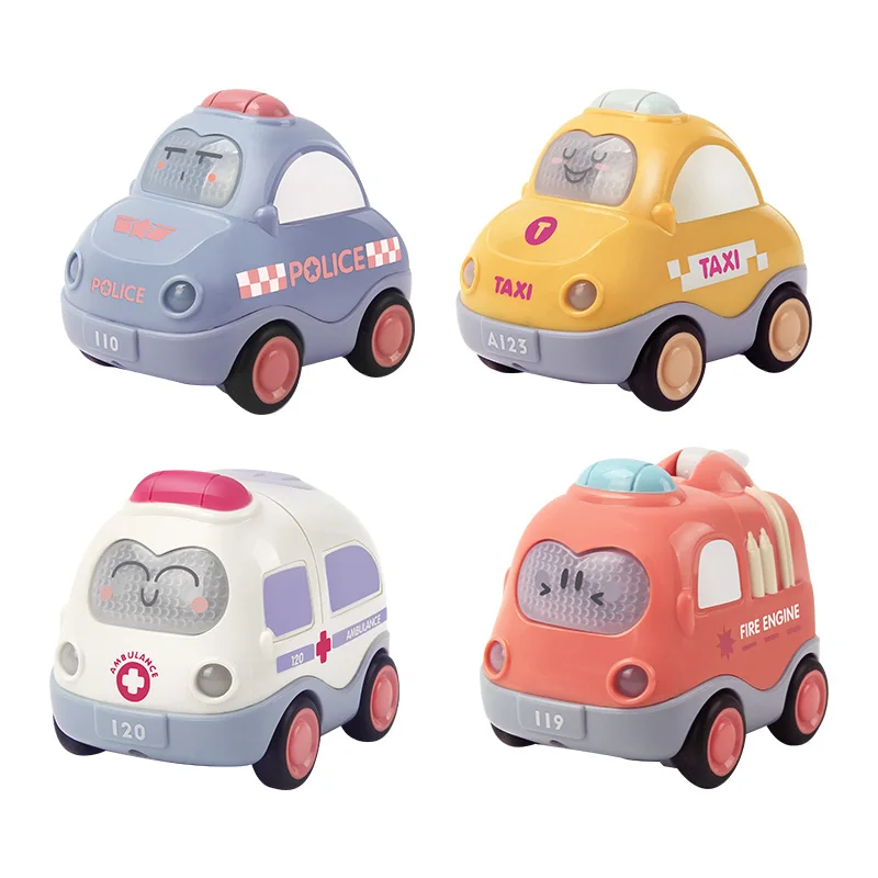4pcs/set Baby Educational Toys Vehicles Fun Ambulance Fire Engine Parent-child Sound Light Cartoon Cars Toys For Children
4pcs/set Baby Educational Toys Vehicles Fun Ambulance Fire Engine Parent-child Sound Light Cartoon Cars Toys For Children