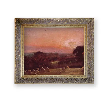 Framed oil painting reproduction John Constable hayfield at east bergholt Cracked like Vintage, Easy DIY painting frame Assemble
Framed oil painting reproduction John Constable hayfield at east bergholt Cracked like Vintage, Easy DIY painting frame Assemble