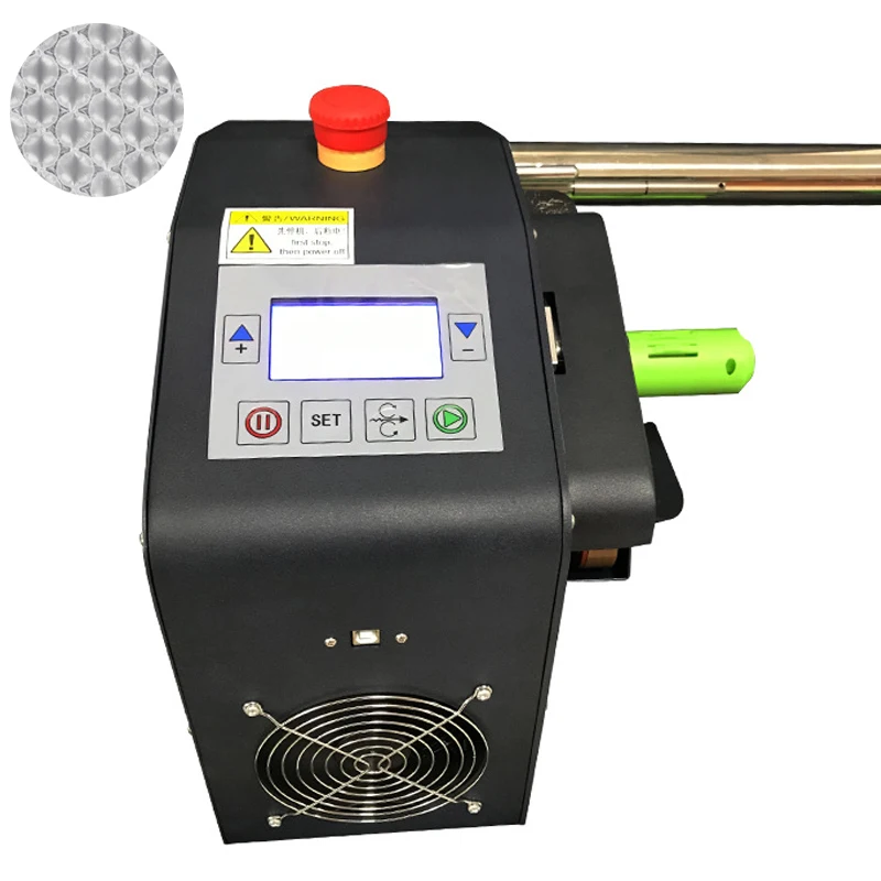 Bubble Film Buffer Air Cushion Machine Gourd Film Air Pillow Filling Bag Multifunction Automatic Inflator Bubble Machine Tools
Bubble Film Buffer Air Cushion Machine Gourd Film Air Pillow Filling Bag Multifunction Automatic Inflator Bubble Machine Tools