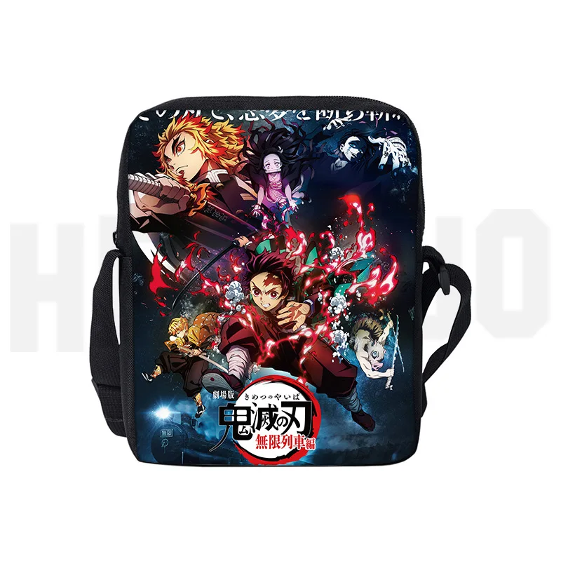 Kimetsu No Yaiba Pattern Diagonal Shoulder Bag Women Kawaii Printing Cartoon Girls Messenger Bag Casual Cool Pattern Boys Bag
Kimetsu No Yaiba Pattern Diagonal Shoulder Bag Women Kawaii Printing Cartoon Girls Messenger Bag Casual Cool Pattern Boys Bag