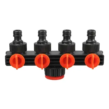 4-way Tap Hose Splitter Garden Hoses Pipes Plastic Drip Irrigation Watering Tap Connectors Pipe Connector Watering Equipments
4-way Tap Hose Splitter Garden Hoses Pipes Plastic Drip Irrigation Watering Tap Connectors Pipe Connector Watering Equipments