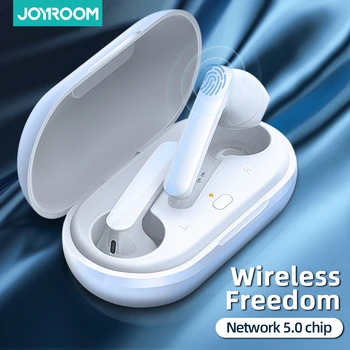 Joyroom T09 Wireless Bluetooth Headphones V5.0 Touch Control Earphones Stereo HD Talking with 500mAh Battery- wireless earphone 
Joyroom T09 Wireless Bluetooth Headphones V5.0 Touch Control Earphones Stereo HD Talking with 500mAh Battery- wireless earphone