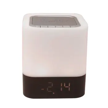 Multi-Function Mobile Phone Wireless Audio Night Light Smart Touch Colorful Bedroom Bedside Speaker Alarm Clock Lamp
Multi-Function Mobile Phone Wireless Audio Night Light Smart Touch Colorful Bedroom Bedside Speaker Alarm Clock Lamp