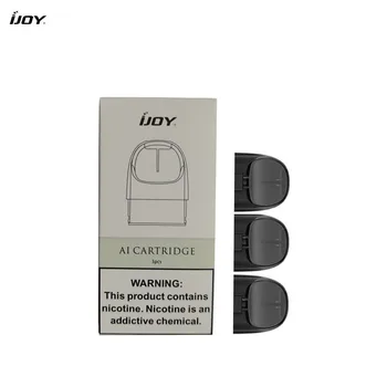 Original Pod System Vape IJOY AI POD Replacement Cartridge 1.6ohm 2ml Refillable Atomizer For ijoy IA Pod Electronic Cigarettes
Original Pod System Vape IJOY AI POD Replacement Cartridge 1.6ohm 2ml Refillable Atomizer For ijoy IA Pod Electronic Cigarettes