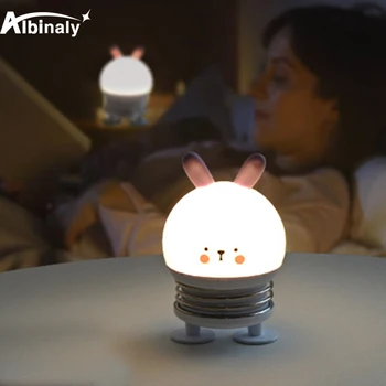LED Press Spring Night Light For Home Bedside Atmosphere Light Portable Companion Decompression Toy Lamp Decor Lights
LED Press Spring Night Light For Home Bedside Atmosphere Light Portable Companion Decompression Toy Lamp Decor Lights