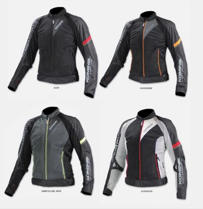 New KOMINE jk-098 motorcycle jacket Mesh for riding season spring-summer windproof breathing cool fall riding suit
New KOMINE jk-098 motorcycle jacket Mesh for riding season spring-summer windproof breathing cool fall riding suit