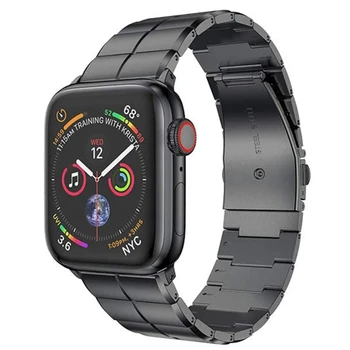 for Apple Watch Series 5 4 44mm 40mm Band Solid Stainless Steel Business Strap for iWatch 3 2 1 38mm 42mm Metal Wrist Bracelet
for Apple Watch Series 5 4 44mm 40mm Band Solid Stainless Steel Business Strap for iWatch 3 2 1 38mm 42mm Metal Wrist Bracelet
