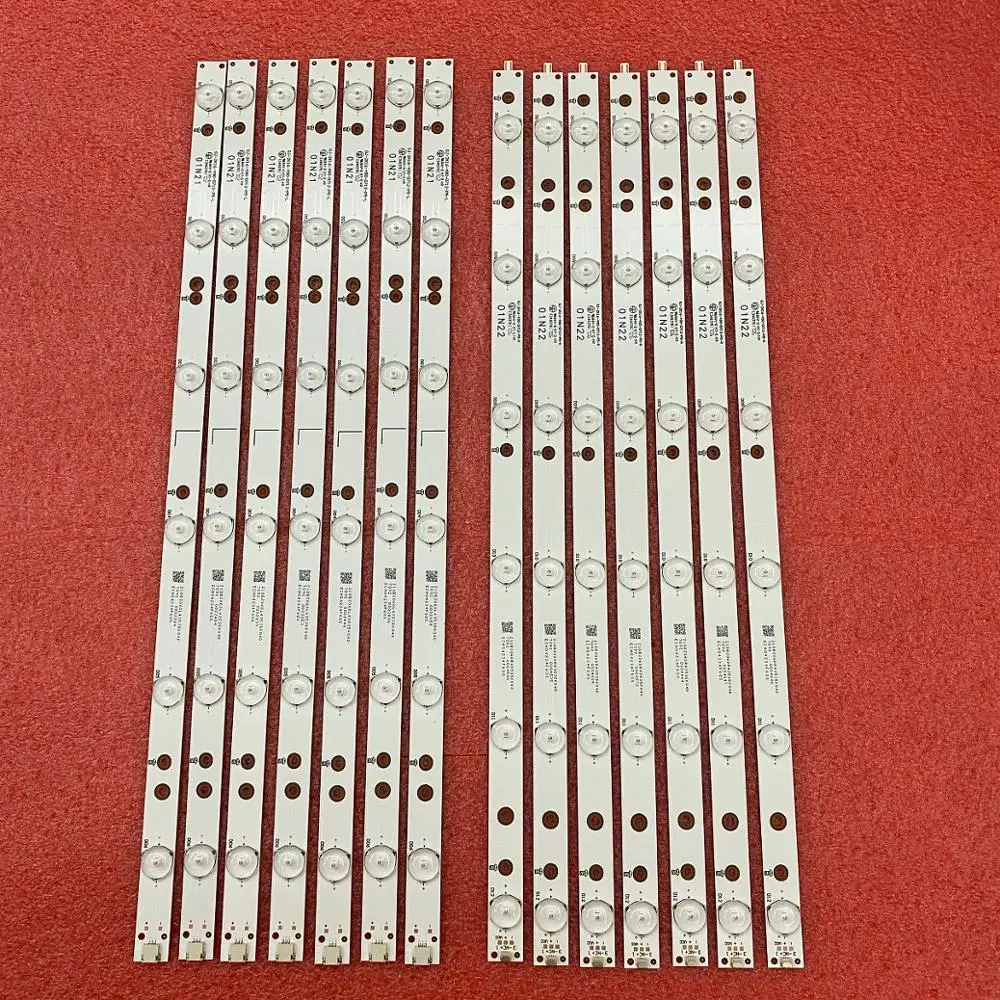 New 5set=70 PCS LED backlight strip for 49PUS6401 49PUH6101 49PUS6561 49PUS6501 LB49016 V1_00 01N21 01N22-A TPT490U2-EQLSJA.G
New 5set=70 PCS LED backlight strip for 49PUS6401 49PUH6101 49PUS6561 49PUS6501 LB49016 V1_00 01N21 01N22-A TPT490U2-EQLSJA.G