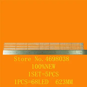 5PCS New 623mm LED Backlight Lamp strip 68 leds For Skyworth Haier 50E510E LE50A5000 50DU6000 V500H1-ME1-TLEM9 50 inch LCD TV 
5PCS New 623mm LED Backlight Lamp strip 68 leds For Skyworth Haier 50E510E LE50A5000 50DU6000 V500H1-ME1-TLEM9 50 inch LCD TV