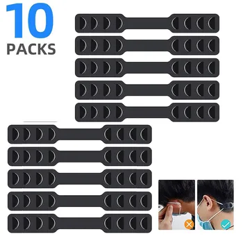 

top selling 2020 10PCS Face Mask Band Extenders Mask Elastic Strap Adjuster Protect Ear Break Support Wholesale and Dropshipping