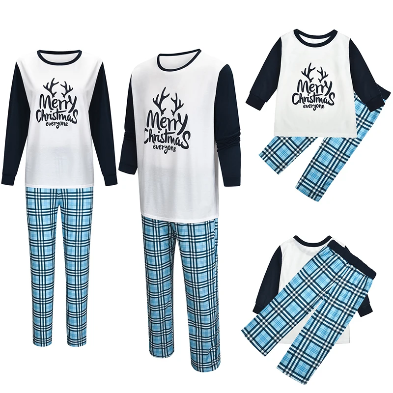 Autumn Family Christmas Pajamas Suit Letter Print Mother Father Kids Suit Sleepwear Parent -child Top +Pant 2 Pcs Set
Autumn Family Christmas Pajamas Suit Letter Print Mother Father Kids Suit Sleepwear Parent -child Top +Pant 2 Pcs Set