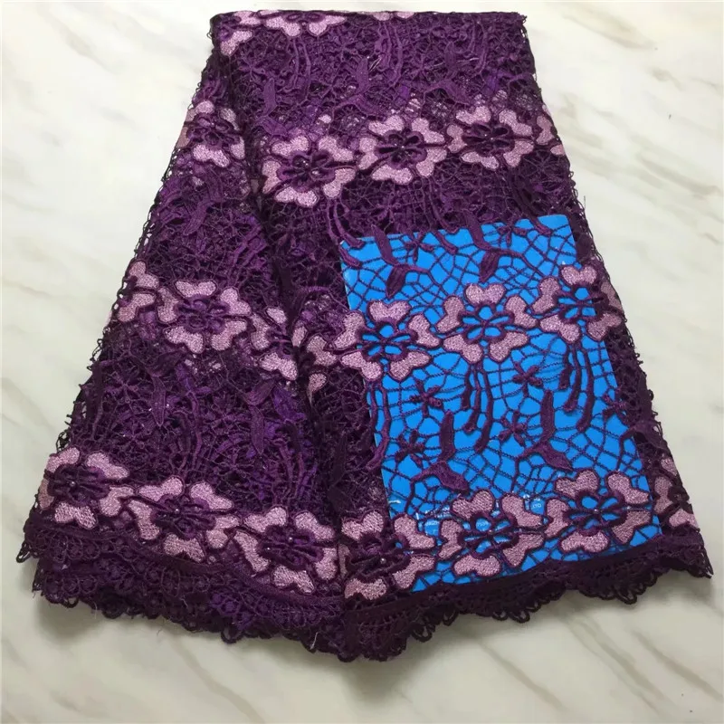High quality embroider water soluble lace fabric with stones African Beautiful flower guipure lace design for woman dress!AE75
High quality embroider water soluble lace fabric with stones African Beautiful flower guipure lace design for woman dress!AE75