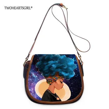 Twoheartsgirl Galaxy Art African Girl Print Casual Shoulder Saddle Bag for Women Girls Messenger Bag Crossbody Bag Female
Twoheartsgirl Galaxy Art African Girl Print Casual Shoulder Saddle Bag for Women Girls Messenger Bag Crossbody Bag Female
