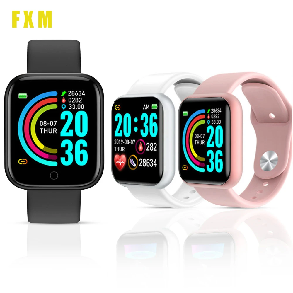 Smart Watch Y68 Bluetooth Fitness Tracker Sports Watch Heart Rate Monitor Blood Pressure Smart Bracelet for Android IOS relogio
Smart Watch Y68 Bluetooth Fitness Tracker Sports Watch Heart Rate Monitor Blood Pressure Smart Bracelet for Android IOS relogio