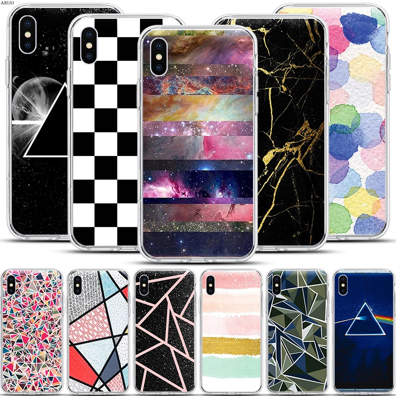 SOFT TPU Phone Case for iphone 11 11Pro Max X XR XS gold pink marble space Triangle Silicone clear cases for 8 7 6s plus 5s se 4
SOFT TPU Phone Case for iphone 11 11Pro Max X XR XS gold pink marble space Triangle Silicone clear cases for 8 7 6s plus 5s se 4