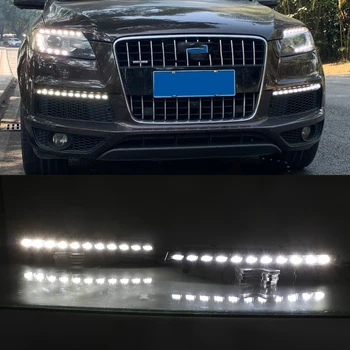 CSCSNL 1 Pair LED DRL Dynamic Yellow Turn Signal Daytime Running Light Fog Lamp For Audi Q7 2010 2011 2012 2013 2014 2015
CSCSNL 1 Pair LED DRL Dynamic Yellow Turn Signal Daytime Running Light Fog Lamp For Audi Q7 2010 2011 2012 2013 2014 2015