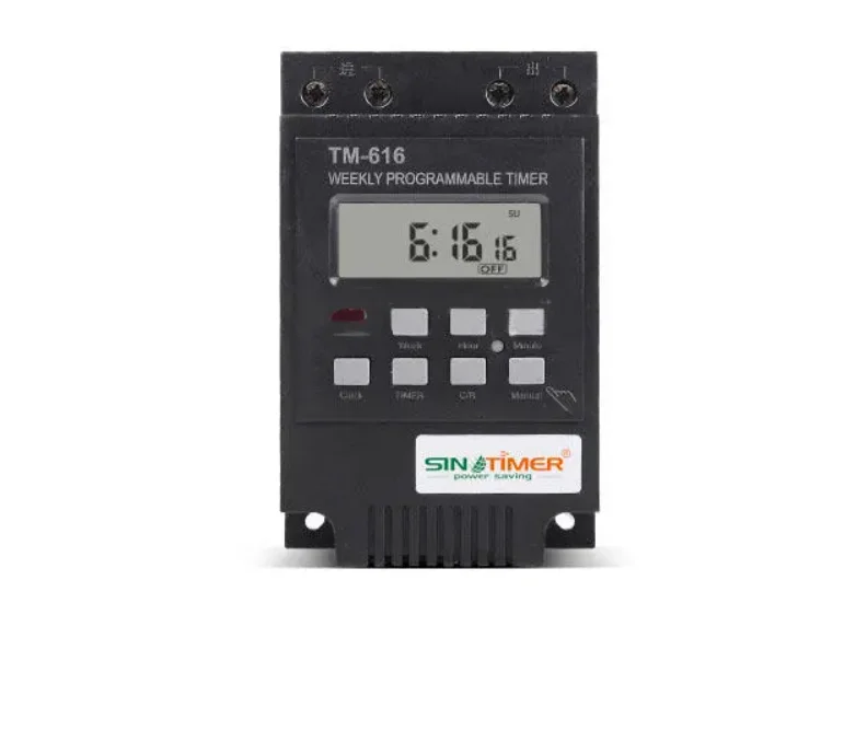 

220V 110V 12V 30AMP TM616 Control Load 7 Days Programmable Digital TIME SWITCH Relay Timer Control - 220V