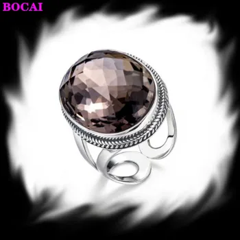 2020 new tea crystal s925 sterling silver male and female ring Thai silver inlay twist lace ring for men and women
2020 new tea crystal s925 sterling silver male and female ring Thai silver inlay twist lace ring for men and women