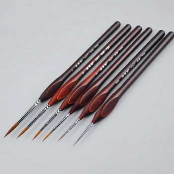 Surwish 6Pcs Miniature Paint Brushes Set For Fine Detailing And Rock Painting Models Paint By Numbers Supplies Kit Accessories
Surwish 6Pcs Miniature Paint Brushes Set For Fine Detailing And Rock Painting Models Paint By Numbers Supplies Kit Accessories