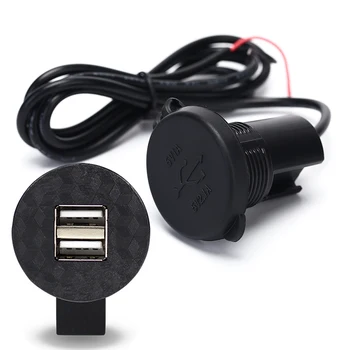 2 Port USB Waterproof Car Motorcycle Cell Phone GPS Power Supply Socket Charger 
2 Port USB Waterproof Car Motorcycle Cell Phone GPS Power Supply Socket Charger