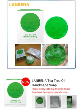 Handmade soap tea tree essential oil facial cleansing treatment blackheads and acne moisturizing anti-aging Treat acne
Handmade soap tea tree essential oil facial cleansing treatment blackheads and acne moisturizing anti-aging Treat acne