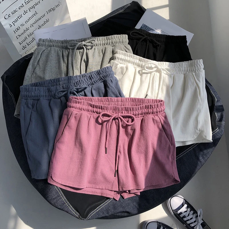 New summer Women Short Pant Casual Lady All-match Loose Solid Soft Cotton Leisure Female Workout Waistband Skinny Stretch Shorts
New summer Women Short Pant Casual Lady All-match Loose Solid Soft Cotton Leisure Female Workout Waistband Skinny Stretch Shorts
