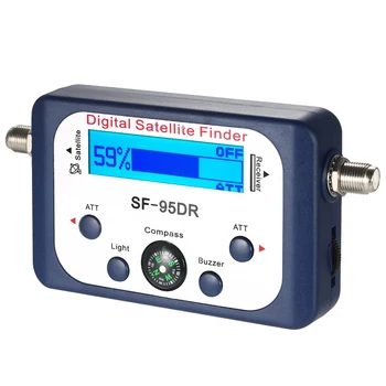 Digital Displaying Satellite Finder SF-95DR Meter TV Signal Finder SF95DR for DirecTV Sat Decoder Satlink Receptor
Digital Displaying Satellite Finder SF-95DR Meter TV Signal Finder SF95DR for DirecTV Sat Decoder Satlink Receptor