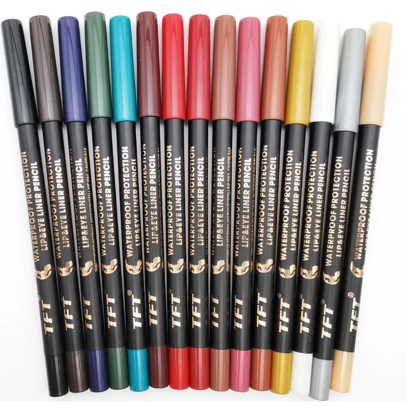 

1pc Colorful Nude Glitter Eyeshadow Eyeliner Pen 15 Colors Multifunctional Eye Makeup Cosmetic Maquillaje*