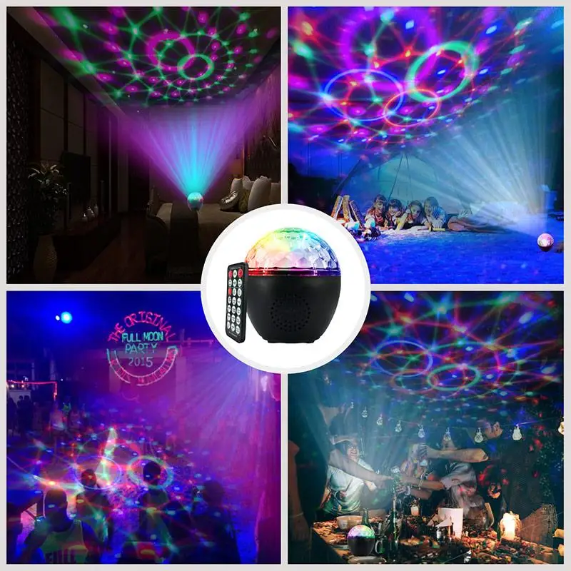 Stage Light with Remote Control Indoor Entertainment Luminous Strobe Light Dance Lamp 16Colors Wedding Stay Home Party
Stage Light with Remote Control Indoor Entertainment Luminous Strobe Light Dance Lamp 16Colors Wedding Stay Home Party