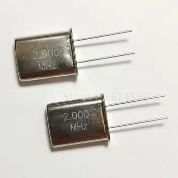 10pcs Crystal Inline Passive Crystal 2 Foot HC-49U 49U Low Frequency 2.000MHZ 2MHZ 2.000M 2M Resonator
10pcs Crystal Inline Passive Crystal 2 Foot HC-49U 49U Low Frequency 2.000MHZ 2MHZ 2.000M 2M Resonator