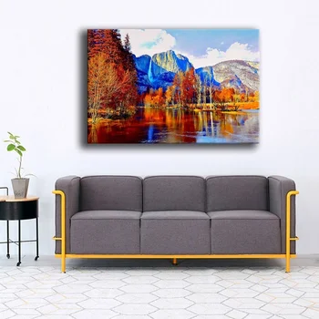 Canvas Painting Home Decor 1 Piece Yosemite National Park Pictures Living Room Print Autumn Mountain Nature Tree Poster Wall Art
Canvas Painting Home Decor 1 Piece Yosemite National Park Pictures Living Room Print Autumn Mountain Nature Tree Poster Wall Art
