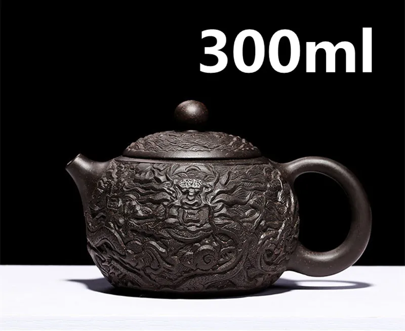 Ceramic Teapot Chinese Yixing Zisha Clay Teapot Gongfu Tea Set Teapot Infuser 300ml New Arrived High Quality With Gift Box
Ceramic Teapot Chinese Yixing Zisha Clay Teapot Gongfu Tea Set Teapot Infuser 300ml New Arrived High Quality With Gift Box