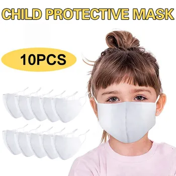 10PC Children Windbreak Seamless Outdoor Riding Quick-drying Dustproof Keep Mask Stock in stock Dropshipping USA Fast delivery W