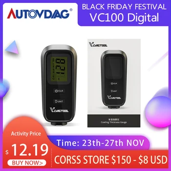 VC100 Digital Backlight LCD Film Car Accessories Tool VC 100 Car Paint Thickness Tester Coating Thickness Gauge best YNB-100
VC100 Digital Backlight LCD Film Car Accessories Tool VC 100 Car Paint Thickness Tester Coating Thickness Gauge best YNB-100