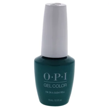 

OPI Nail Polish Gel Nail Art GelColor Gel Lacquer - T87 Im On a Sushi Roll for Women - 0.5 oz