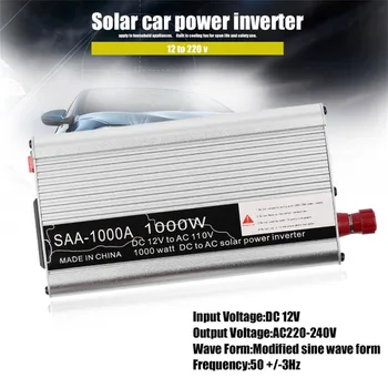 500W/800W/1000W/1500W Modified Sine Wave Car Auto Power Inverter Vehicle Voltage Inverter DC12V To AC110V Power Inverter Adapter
500W/800W/1000W/1500W Modified Sine Wave Car Auto Power Inverter Vehicle Voltage Inverter DC12V To AC110V Power Inverter Adapter